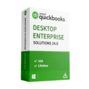 QuickBooks Desktop Enterprise 24.0 perpetual license box