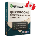 QuickBooks Desktop Pro 2024 Canada lifetime license box