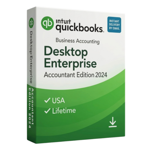 QuickBooks Desktop Enterprise Accountant 2024 lifetime license bo