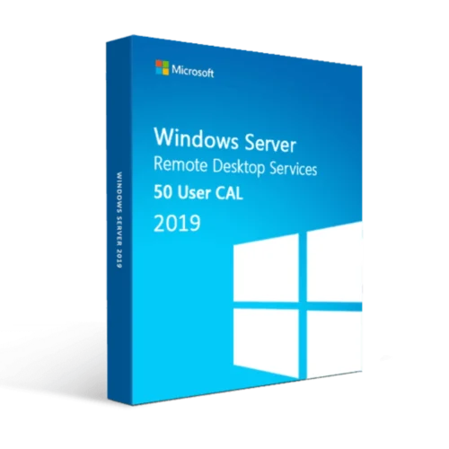 Windows Server 2019 RDS 50 User CALs – Lifetime License